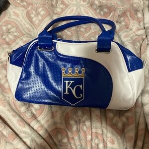 Blue and White KC Women's Bag